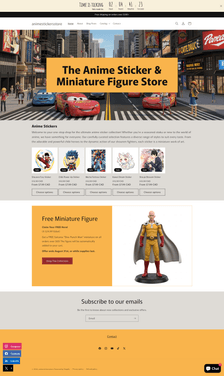 The Anime Sticker & Miniature Figure Store