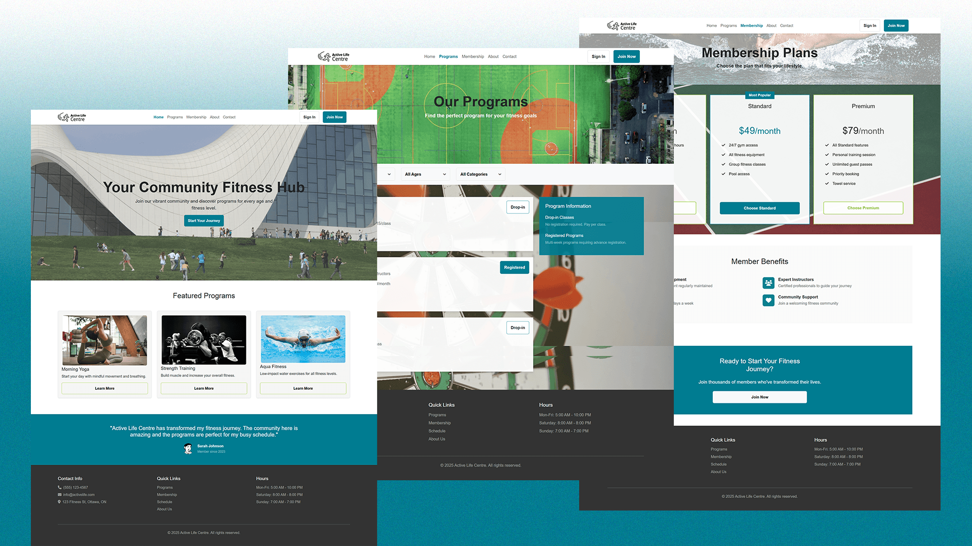 Positivus Landing Page